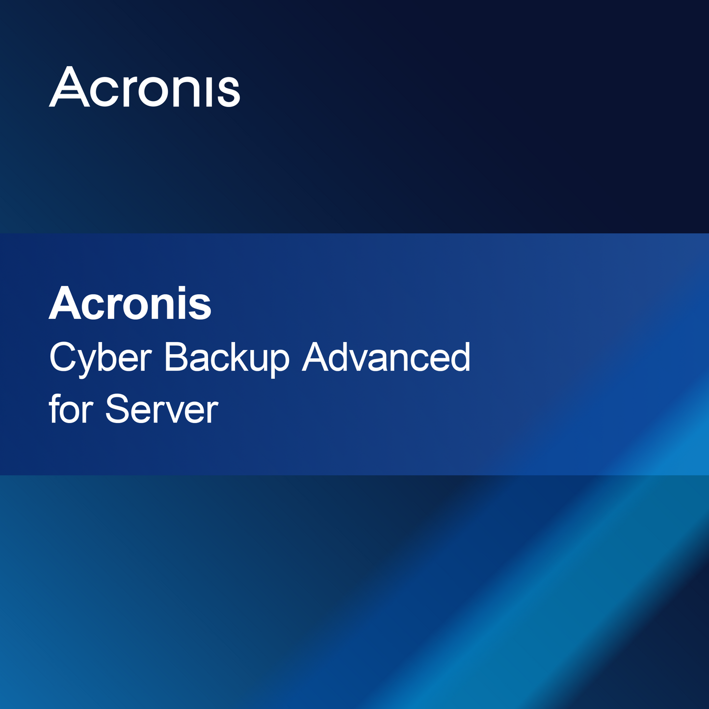 Acronis Cyber Backup Advanced Virtual Host