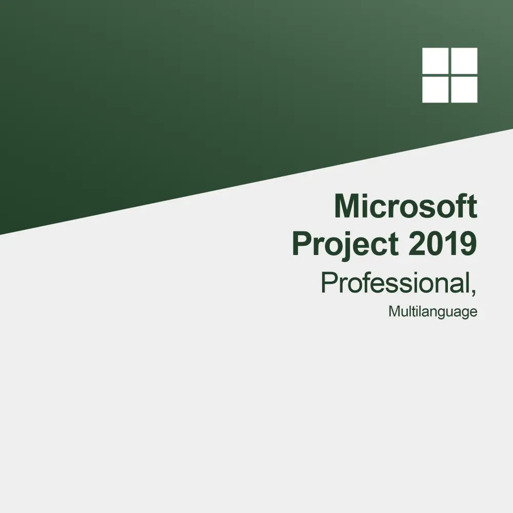 Microsoft Project 2019 Professional, Multilingüe