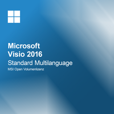Microsoft Visio 2016 Standard Multilanguage MSI Open Volumenlizenz