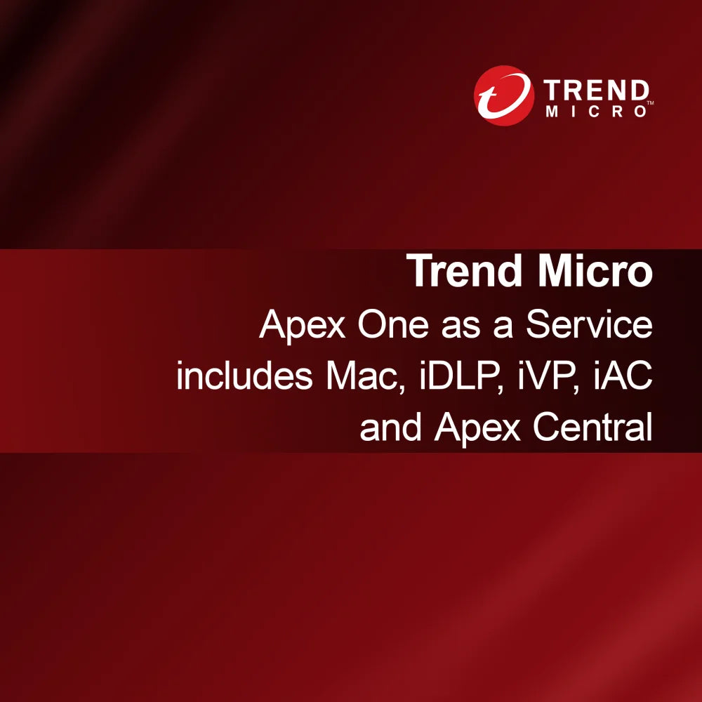 Trend Micro Apex One como servicio incluye Mac, iDLP, iVP, iAC y Apex Central