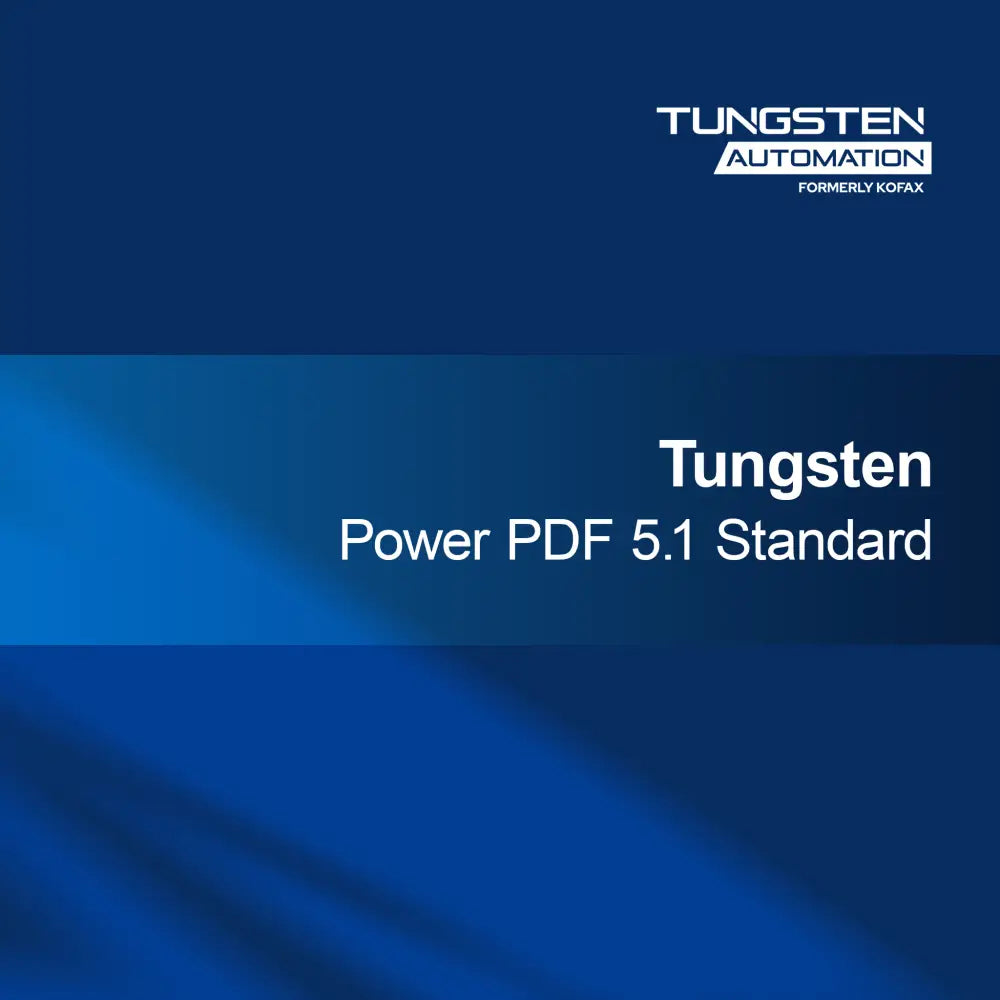 Tungsten Power PDF 5.1 Estándar