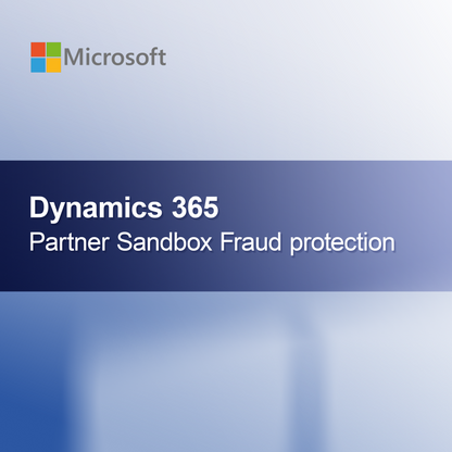 Protección contra fraudes en el entorno de pruebas para socios de Dynamics 365