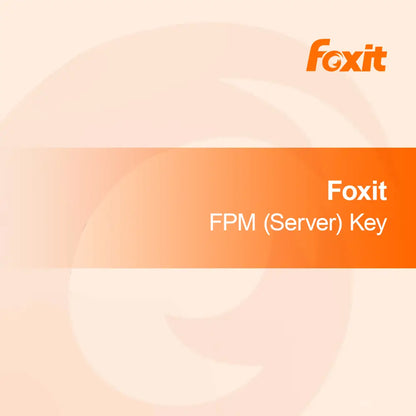 Clave Foxit FPM (Servidor)