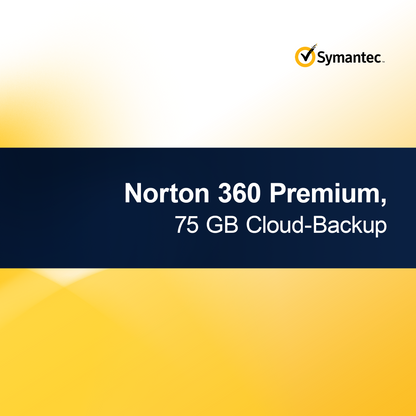 Norton 360 Premium, 75 GB Cloud-Backup